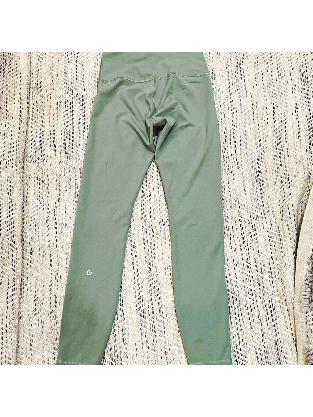 lululemon Wunder Under Women's Green Solid Ankle Leggings Size 4